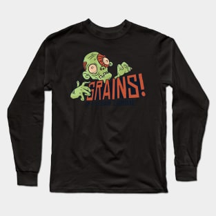 Cereals for the vegan zombie Long Sleeve T-Shirt